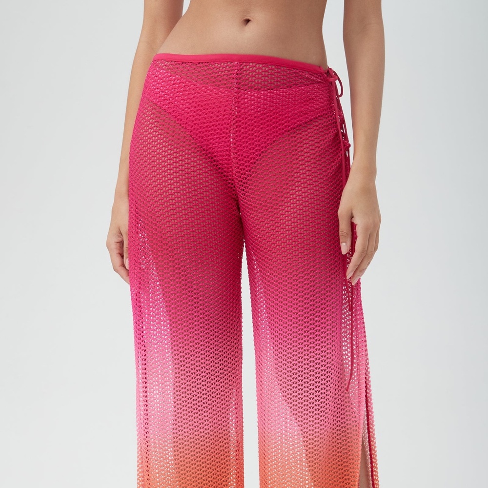 TRINA TURK SWIM Women's Opal Lace Up Swim Cover-Up Pant